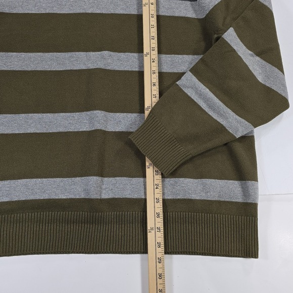 Duluth Strongarm Crew Sweater Mens XL Gray Brown Colorblock Outdoor Casual - Picture 8 of 8